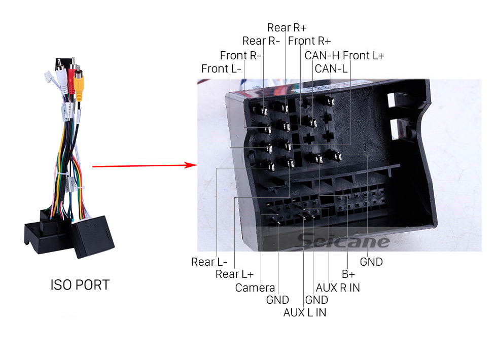 Seicane Android 10.0 HD Pantalla táctil de 9 pulgadas para 2011 2012 2013-2017 Peugeot 508 Radio Sistema de navegación GPS con soporte Bluetooth Carplay TPMS