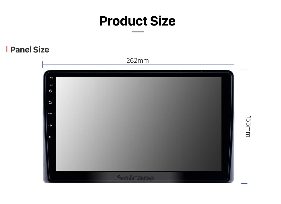 Seicane 10,1 Zoll Android 13.0 für 2019 TOYOTA PREVIA ESTIMA Radio-GPS-Navigationssystem mit HD-Touchscreen Bluetooth-Unterstützung Carplay Rückfahrkamera Seicane 10,1 Zoll Android 13.0 für 2019 TOYOTA PREVIA ESTIMA Radio-GPS-Navigationssystem mit HD-Touchscreen Bluetooth-Unterstützung Carplay Rückfahrkamera