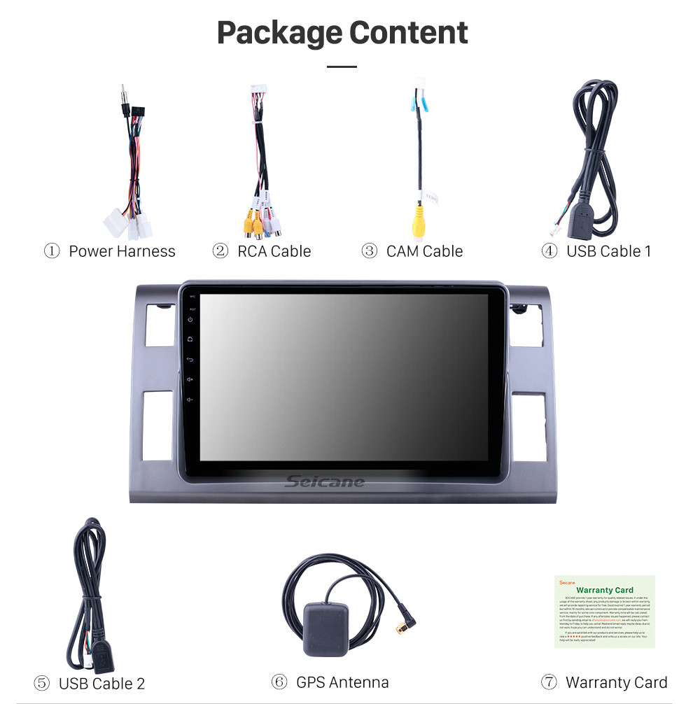 Seicane OEM 10.1 inch Android 10.0 for 2006 Toyota Previa/Estima/Tarago Radio with Bluetooth HD Touchscreen GPS Navigation System support Carplay Seicane OEM 10.1 inch Android 10.0 for 2006 Toyota Previa/Estima/Tarago Radio with Bluetooth HD Touchscreen GPS Navigation System support Carplay