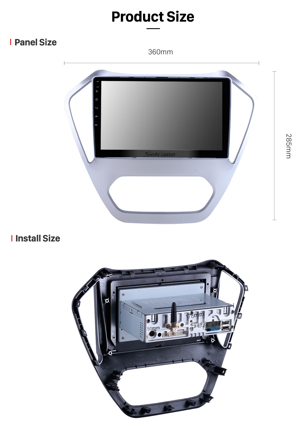 Seicane 10.1 pulgadas Android 10.0 para 2014 2015 2016 MG GT Radio Sistema de navegación GPS con pantalla táctil HD Soporte Bluetooth Carplay OBD2 Seicane 10.1 pulgadas Android 10.0 para 2014 2015 2016 MG GT Radio Sistema de navegación GPS con pantalla táctil HD Soporte Bluetooth Carplay OBD2
