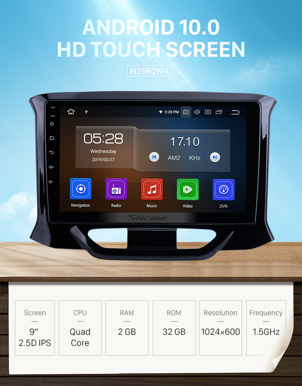 Seicane 9-дюймовый Android 10.0 для 2015-2018 2019 Lada Xray Radio GPS навигационная система с сенсорным экраном HD Bluetooth Поддержка Carplay OBD2 DVR Seicane 9-дюймовый Android 10.0 для 2015-2018 2019 Lada Xray Radio GPS навигационная система с сенсорным экраном HD Bluetooth Поддержка Carplay OBD2 DVR