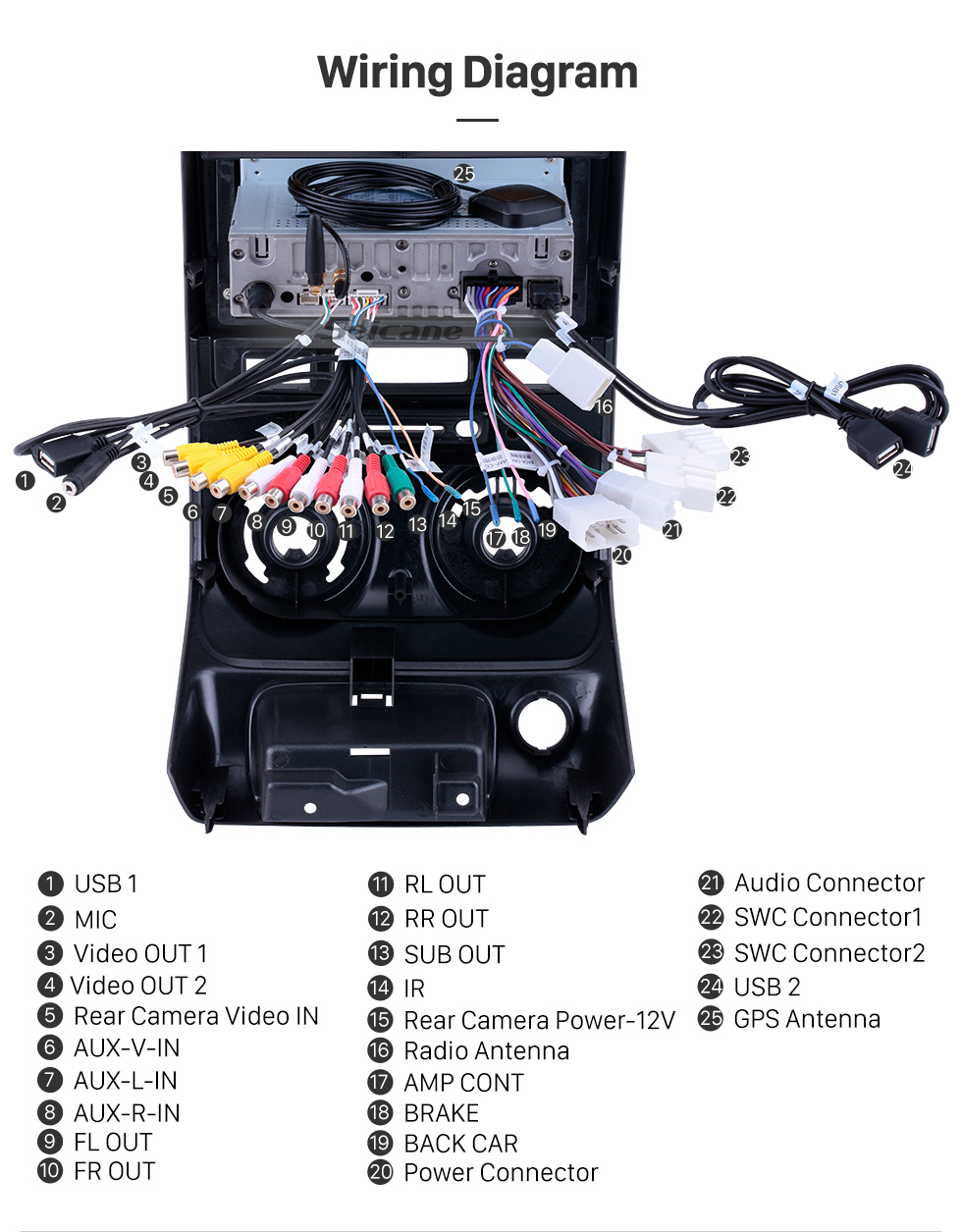 Seicane Android 10.0 For 2004-2010 2011 2012 Toyota Avanza Radio 9 inch GPS Navigation System Bluetooth HD Touchscreen Carplay support SWC Seicane Android 10.0 For 2004-2010 2011 2012 Toyota Avanza Radio 9 inch GPS Navigation System Bluetooth HD Touchscreen Carplay support SWC