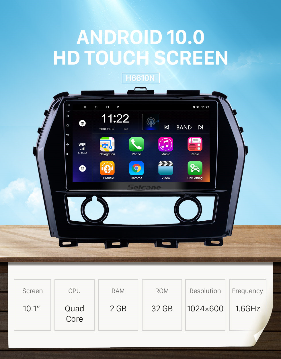 Seicane Android 10.0 HD Touchscreen 10.1 inch for 2016 Nissan Teana/Maxima Radio GPS Navigation System with Bluetooth support Carplay TPMS Seicane Android 10.0 HD Touchscreen 10.1 inch for 2016 Nissan Teana/Maxima Radio GPS Navigation System with Bluetooth support Carplay TPMS