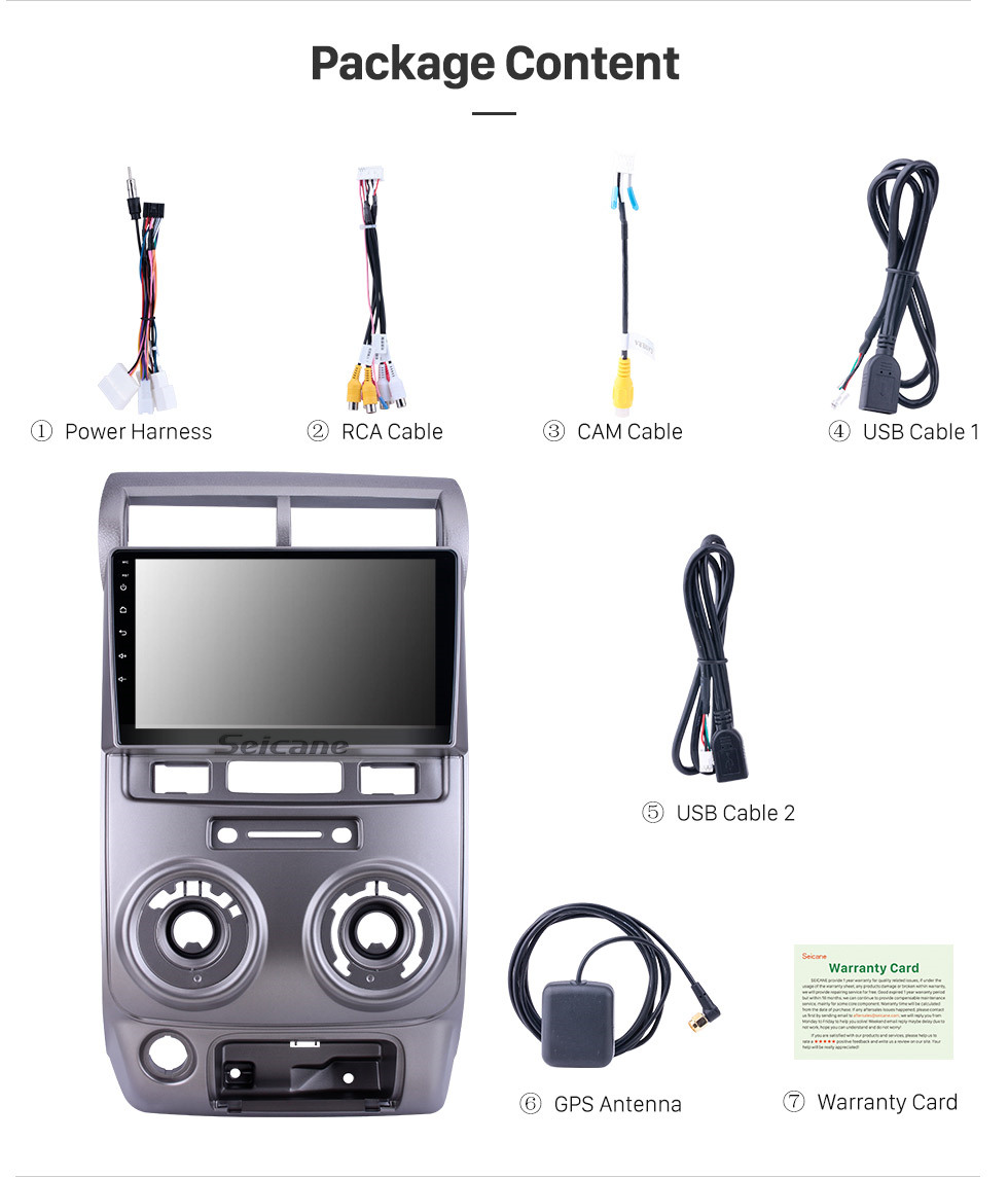 Seicane Для 2004 2005 2006-2012 Toyota Toyota Avanza Radio 9-дюймовый Android 10.0 HD с сенсорным экраном GPS навигационная система с поддержкой Bluetooth Carplay OBD2