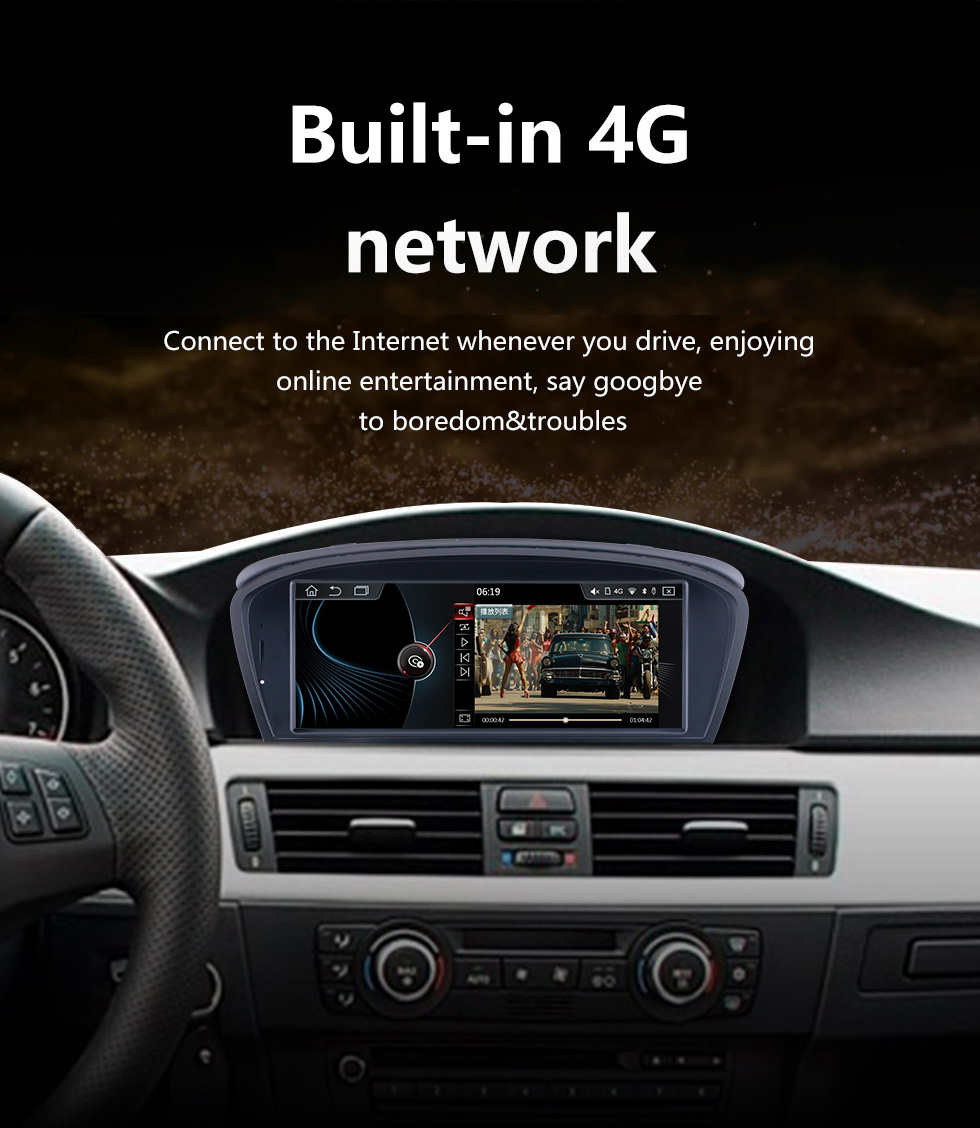 Seicane 8,8 pouces Android 10.0 Pour BMW Série 5 E60 2009-2010 Série 3 E90 2009-2012 CCC Radio Système de navigation GPS avec écran tactile HD Prise en charge Bluetooth Carplay Seicane 8,8 pouces Android 10.0 Pour BMW Série 5 E60 2009-2010 Série 3 E90 2009-2012 CCC Radio Système de navigation GPS avec écran tactile HD Prise en charge Bluetooth Carplay