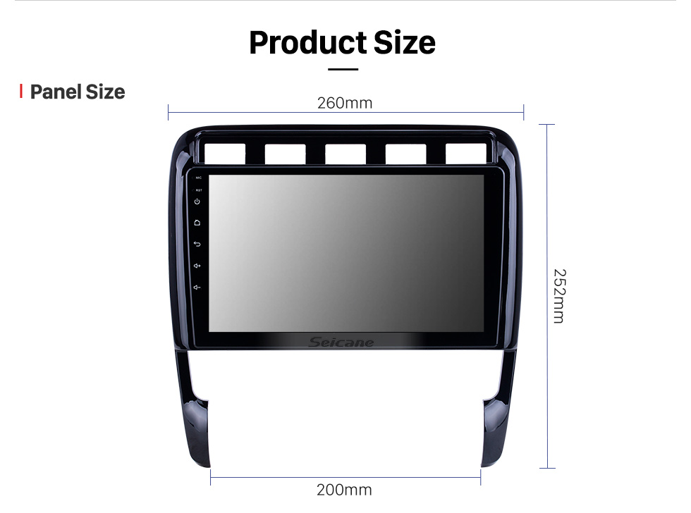 Seicane OEM Android 10.0 for Porsche Cayenne 2003-2011 Radio with Bluetooth 9 inch HD Touchscreen GPS Navigation System Carplay support DSP Seicane OEM Android 10.0 for Porsche Cayenne 2003-2011 Radio with Bluetooth 9 inch HD Touchscreen GPS Navigation System Carplay support DSP