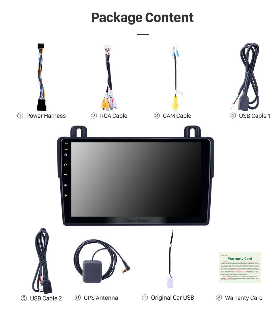 Seicane OEM 9 inch Android 10.0 for 2018 Changan X3/X1/MINI T3/Shenqi T3 Radio with Bluetooth HD Touchscreen GPS Navigation System support Carplay Seicane OEM 9 inch Android 10.0 for 2018 Changan X3/X1/MINI T3/Shenqi T3 Radio with Bluetooth HD Touchscreen GPS Navigation System support Carplay