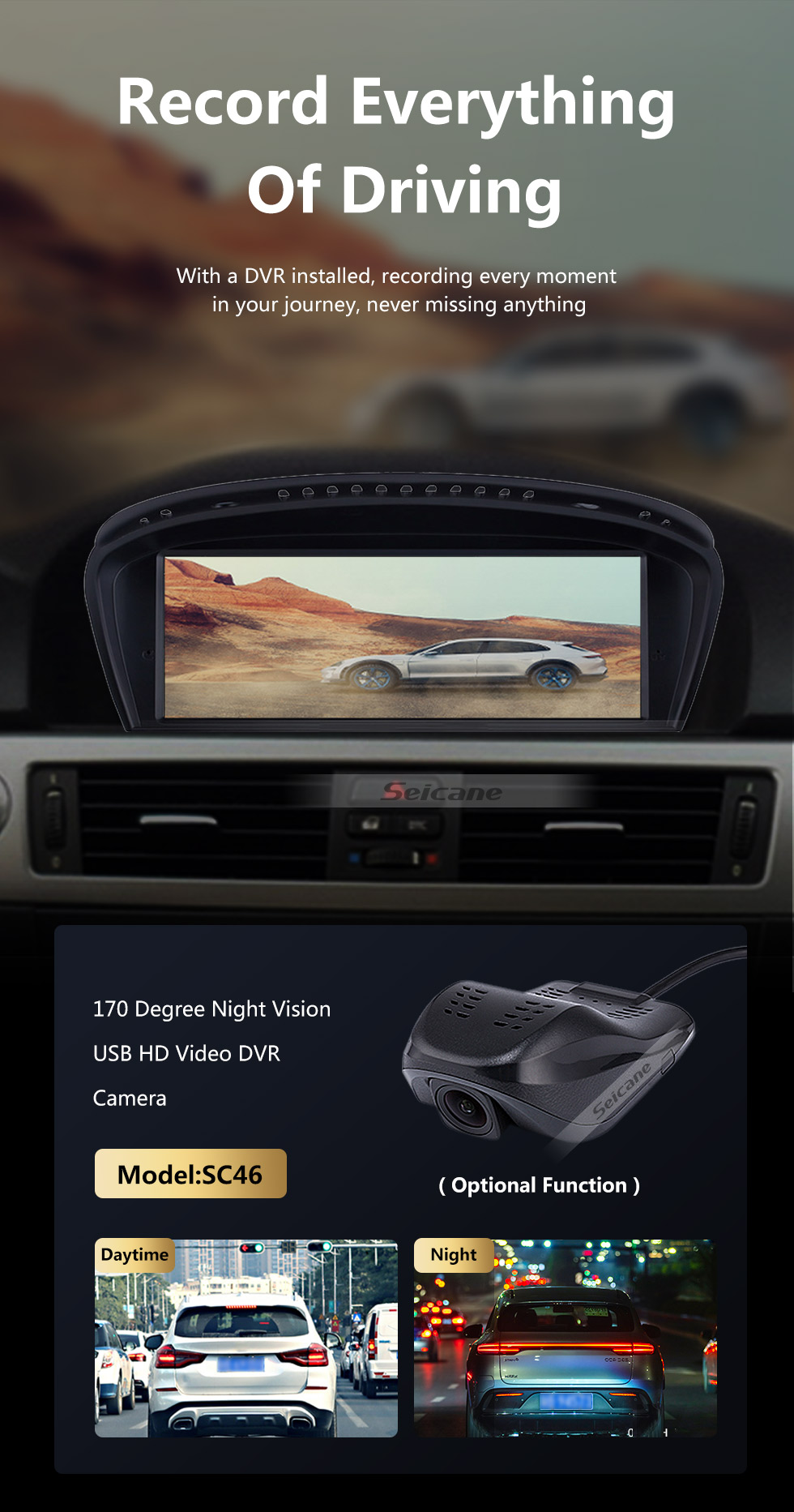 Seicane HD Touchscreen 8,8 Zoll für BMW 3er E90 / 5er E60 (2009-2012) CIC Radio Android 10.0 GPS Navigationssystem mit Bluetooth-Unterstützung Carplay Seicane HD Touchscreen 8,8 Zoll für BMW 3er E90 / 5er E60 (2009-2012) CIC Radio Android 10.0 GPS Navigationssystem mit Bluetooth-Unterstützung Carplay