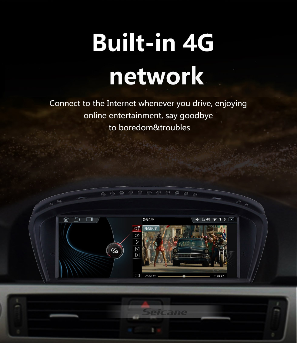 Seicane HD Touchscreen 8,8 Zoll für BMW 3er E90 / 5er E60 (2009-2012) CIC Radio Android 10.0 GPS Navigationssystem mit Bluetooth-Unterstützung Carplay Seicane HD Touchscreen 8,8 Zoll für BMW 3er E90 / 5er E60 (2009-2012) CIC Radio Android 10.0 GPS Navigationssystem mit Bluetooth-Unterstützung Carplay