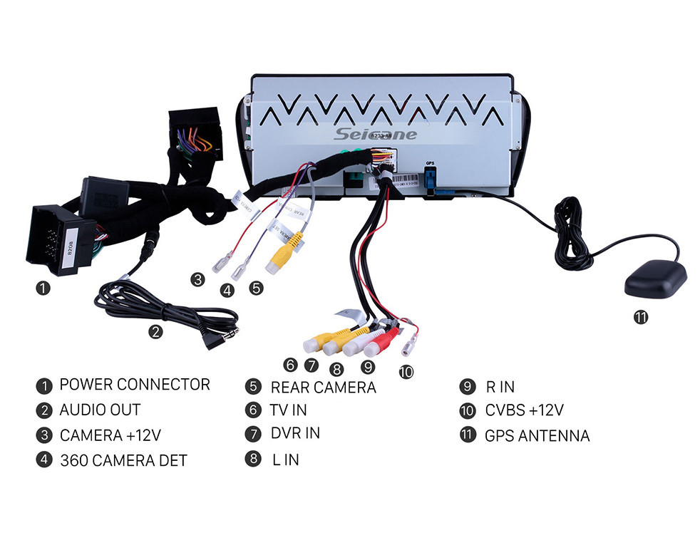 Seicane HD Touchscreen 8,8 Zoll für BMW 3er E90 / 5er E60 (2009-2012) CIC Radio Android 10.0 GPS Navigationssystem mit Bluetooth-Unterstützung Carplay Seicane HD Touchscreen 8,8 Zoll für BMW 3er E90 / 5er E60 (2009-2012) CIC Radio Android 10.0 GPS Navigationssystem mit Bluetooth-Unterstützung Carplay