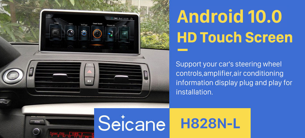 Seicane Android 10.0 For BMW E87(2006-2012) CCC/CIC Radio 10.25 inch HD Touchscreen GPS Navigation System with Bluetooth support Carplay SWC Seicane Android 10.0 For BMW E87(2006-2012) CCC/CIC Radio 10.25 inch HD Touchscreen GPS Navigation System with Bluetooth support Carplay SWC