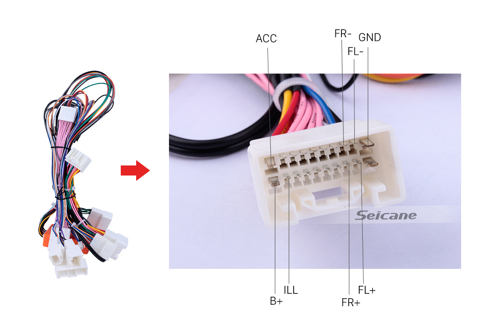 Seicane Pour 2005-2010 Lexus IS250 IS300 IS200 IS220 IS350 Radio 10,1 pouces Android 10.0 HD Système de navigation GPS à écran tactile avec prise en charge WIFI Bluetooth Carplay TPMS