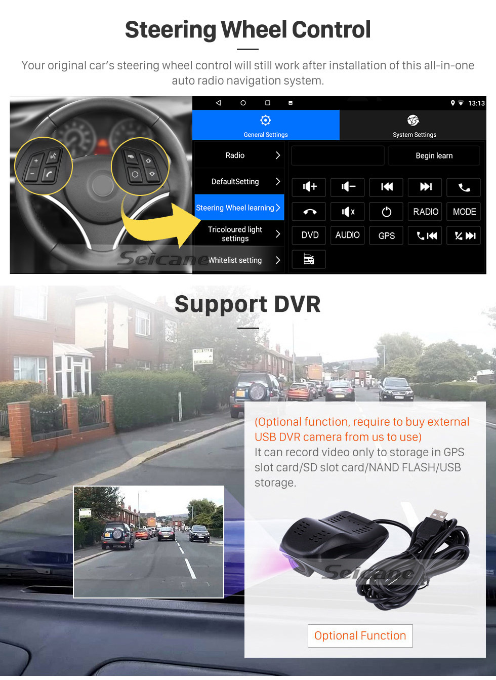 Seicane OEM 9 inch Android 10.0 for 2019 Kia Soul Radio with Bluetooth HD Touchscreen GPS Navigation System support Carplay Seicane OEM 9 inch Android 10.0 for 2019 Kia Soul Radio with Bluetooth HD Touchscreen GPS Navigation System support Carplay