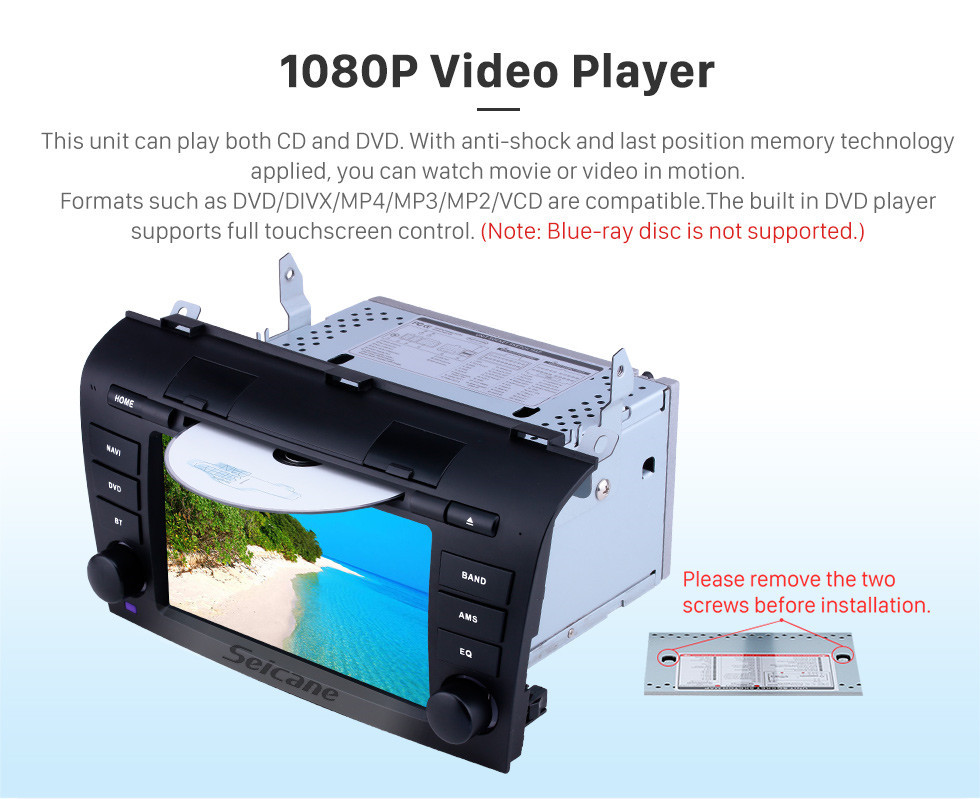 Seicane 7 polegadas Android 10.0 Rádio de Navegação GPS para 2007-2009 Mazda 3 com HD Touchscreen Carplay Suporte Bluetooth WIFI OBD2 1080 P DVR Seicane 7 polegadas Android 10.0 Rádio de Navegação GPS para 2007-2009 Mazda 3 com HD Touchscreen Carplay Suporte Bluetooth WIFI OBD2 1080 P DVR