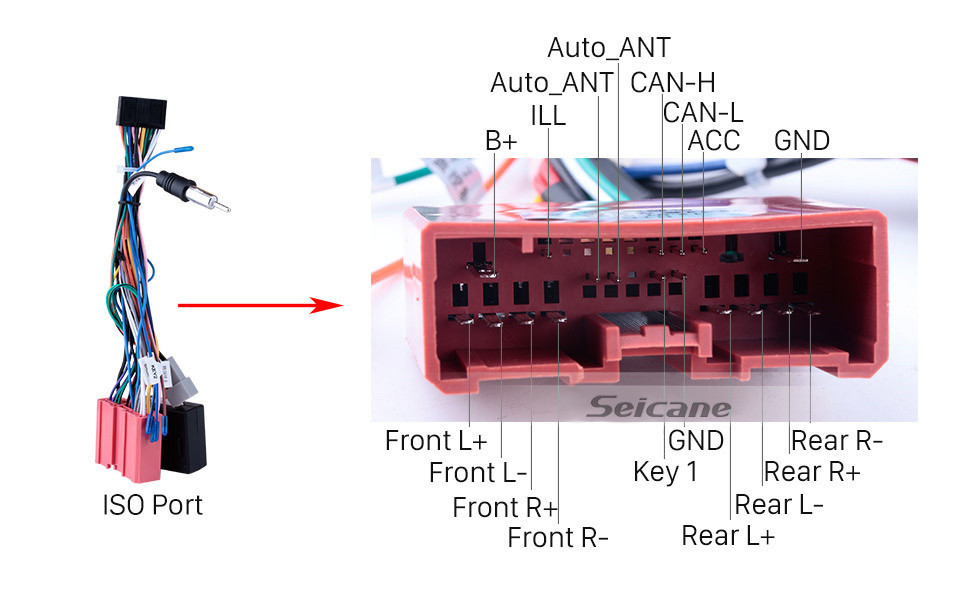 Seicane 7-дюймовый Android 10.0 GPS-навигатор для 2007-2009 Mazda 3 с сенсорным экраном HD Carplay Bluetooth WIFI с поддержкой OBD2 1080P DVR