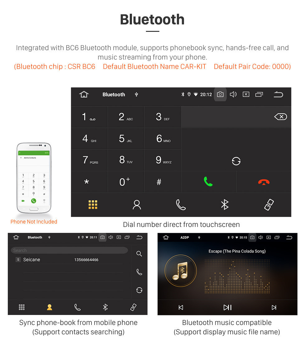 Seicane Écran tactile HD 7 pouces Android 12.0 Radio pour 1998-2005 Mercedes Benz Classe S W220/S280/S320/S320 CDI/S400 CDI/S350/S430/S500/S600/S55 AMG/S63 AMG/S65 AMG avec GPS Navigation Carplay Bluetooth support numérique la télé