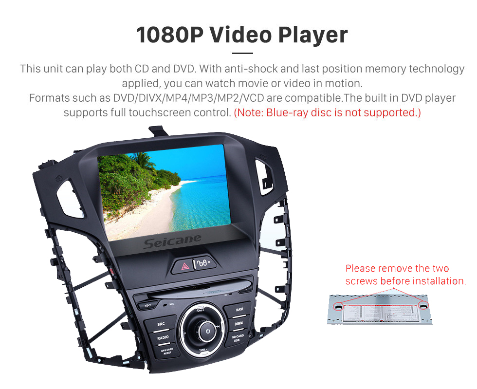 Seicane para 2011 2012 2013 Ford focus 1024 * 600 Pantalla táctil Android 12.0 Radio DVD Sistema de navegación GPS con enlace de espejo Bluetooth OBD2 DVR Cámara de visión trasera 1080P 4G WIFI Control del volante Cámara de visión trasera Seicane para 2011 2012 2013 Ford focus 1024 * 600 Pantalla táctil Android 12.0 Radio DVD Sistema de navegación GPS con enlace de espejo Bluetooth OBD2 DVR Cámara de visión trasera 1080P 4G WIFI Control del volante Cámara de visión trasera