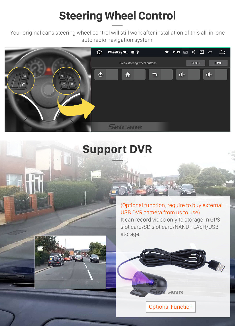 Seicane para 2011 2012 2013 Ford focus 1024 * 600 Pantalla táctil Android 12.0 Radio DVD Sistema de navegación GPS con enlace de espejo Bluetooth OBD2 DVR Cámara de visión trasera 1080P 4G WIFI Control del volante Cámara de visión trasera Seicane para 2011 2012 2013 Ford focus 1024 * 600 Pantalla táctil Android 12.0 Radio DVD Sistema de navegación GPS con enlace de espejo Bluetooth OBD2 DVR Cámara de visión trasera 1080P 4G WIFI Control del volante Cámara de visión trasera