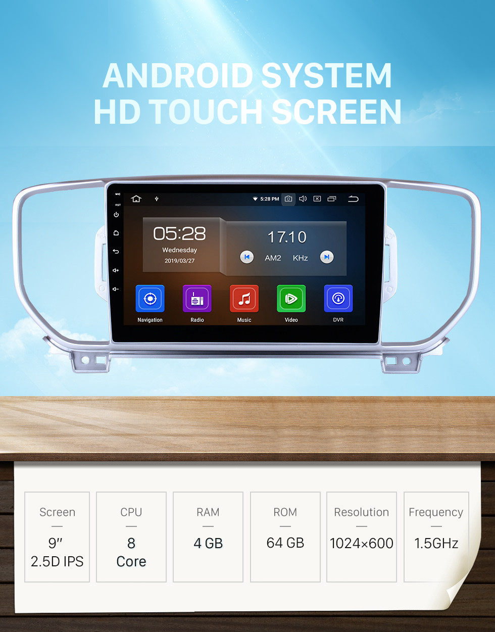 Seicane 9-дюймовый HD сенсорный экран Android 10.0 2016-2017 Kia KX5 Автомобильная стереосистема Штатная магнитола GPS-навигация Поддержка Bluetooth Управление рулем USB WIFI OBD2 Камера заднего вида Seicane 9-дюймовый HD сенсорный экран Android 10.0 2016-2017 Kia KX5 Автомобильная стереосистема Штатная магнитола GPS-навигация Поддержка Bluetooth Управление рулем USB WIFI OBD2 Камера заднего вида