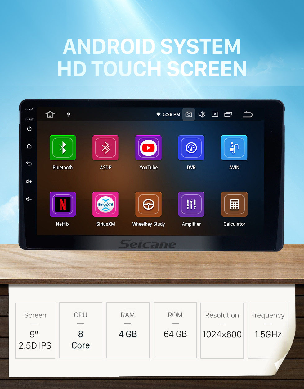 Seicane 9 Inch Aftermarket Android 10.0 Radio GPS Navigation system For 2015-2018 Toyota Sienna with Capacitive Touch Screen TPMS DVR OBD II Headrest Monitor Control USB SD Bluetooth 3G WiFi Video AUX Rear camera Seicane 9 Inch Aftermarket Android 10.0 Radio GPS Navigation system For 2015-2018 Toyota Sienna with Capacitive Touch Screen TPMS DVR OBD II Headrest Monitor Control USB SD Bluetooth 3G WiFi Video AUX Rear camera