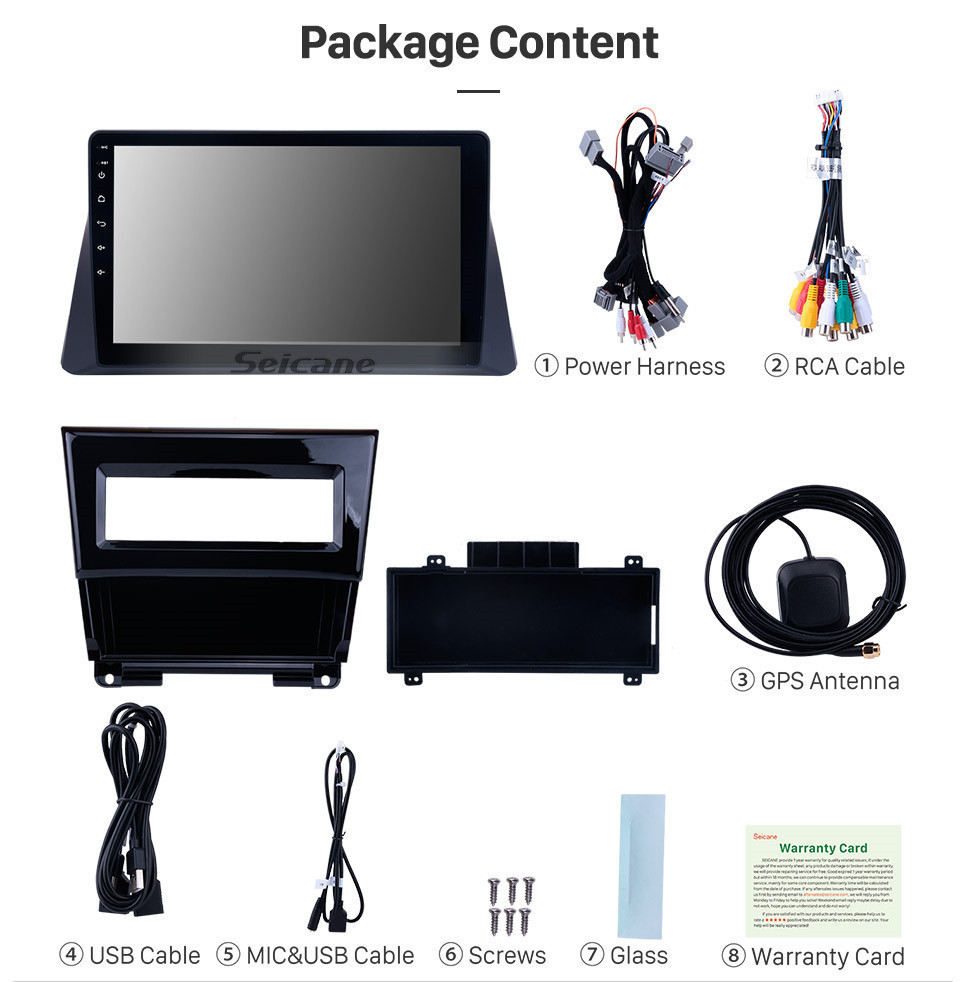 Seicane 2008-2013 Honda Accord 8 Android 10.0 10.1 inch HD Touchscreen GPS Navigation Auto Radio Bluetooth Phone USB Carplay SWC WIFI Music support DVR TPMS OBD2 Seicane 2008-2013 Honda Accord 8 Android 10.0 10.1 inch HD Touchscreen GPS Navigation Auto Radio Bluetooth Phone USB Carplay SWC WIFI Music support DVR TPMS OBD2