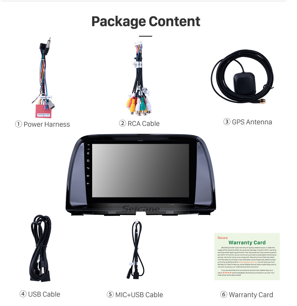 Seicane 2012-2015 Mazda CX-5 Completa 1024 * 600 Ecrã Tátil Android 10.0 Sistema de Navegação GPS com WIFI 4G Música Bluetooth USB OBD2 AUX Controle de Câmera de Backup de Rádio controle de volante Seicane 2012-2015 Mazda CX-5 Completa 1024 * 600 Ecrã Tátil Android 10.0 Sistema de Navegação GPS com WIFI 4G Música Bluetooth USB OBD2 AUX Controle de Câmera de Backup de Rádio controle de volante