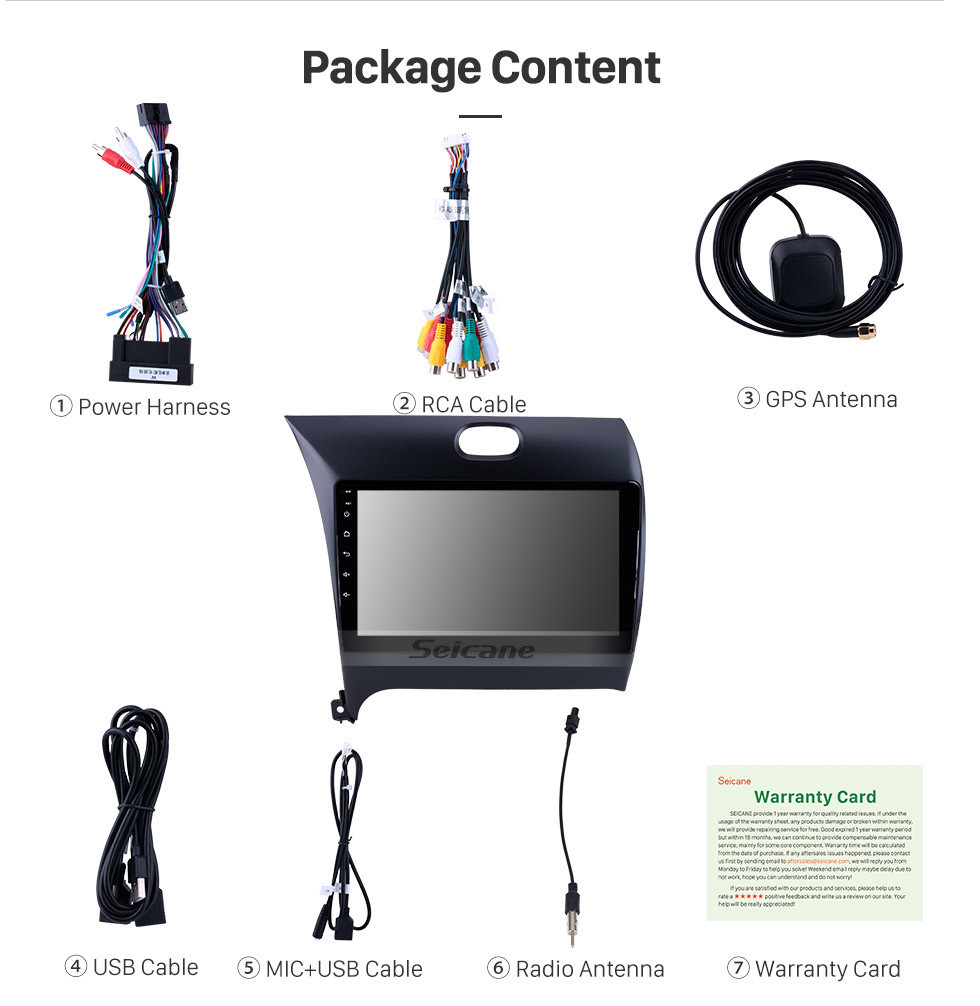 Seicane 9 inch Android 10.0 2013 2014 2015 2016 Kia k3 1024*600 Touchscreen Radio GPS Navigation System 4G WIFI Bluetooth Steering Wheel Control support OBD2 TPMS Backup Camera Digital TV DVR Seicane 9 inch Android 10.0 2013 2014 2015 2016 Kia k3 1024*600 Touchscreen Radio GPS Navigation System 4G WIFI Bluetooth Steering Wheel Control support OBD2 TPMS Backup Camera Digital TV DVR