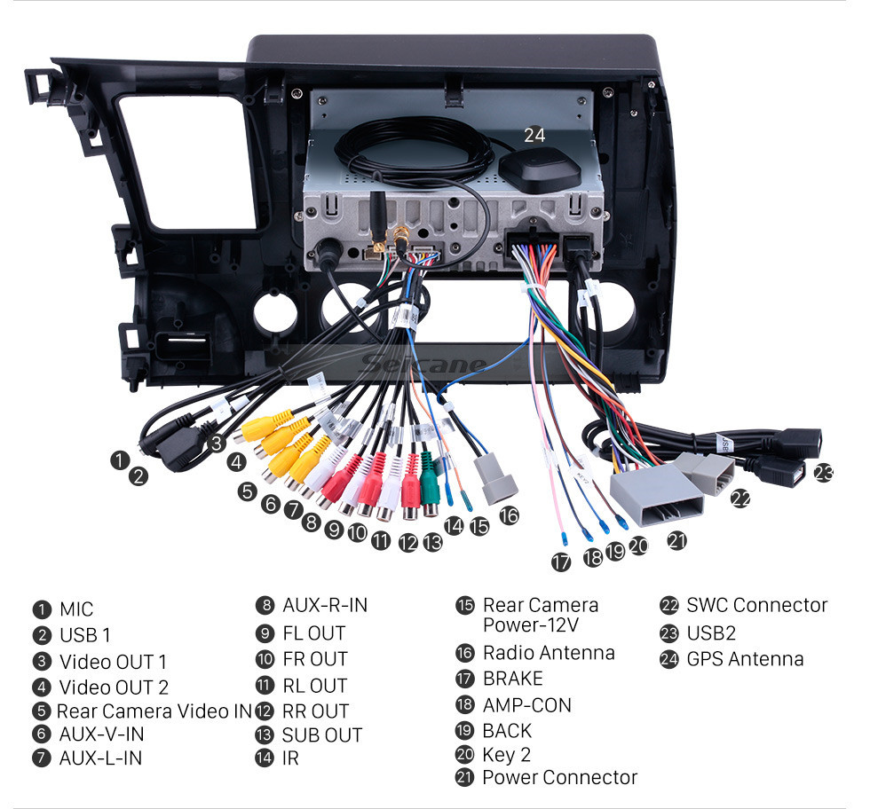 Seicane 10.1 inch 2006-2011 Honda Civic RHD Android 10.0 CD Radio Car Stereo GPS System with 3G WiFi Bluetooth Music Rearview Camera Mirror Link OBD2 Steering Wheel Control HD 1080P Video Seicane 10.1 inch 2006-2011 Honda Civic RHD Android 10.0 CD Radio Car Stereo GPS System with 3G WiFi Bluetooth Music Rearview Camera Mirror Link OBD2 Steering Wheel Control HD 1080P Video