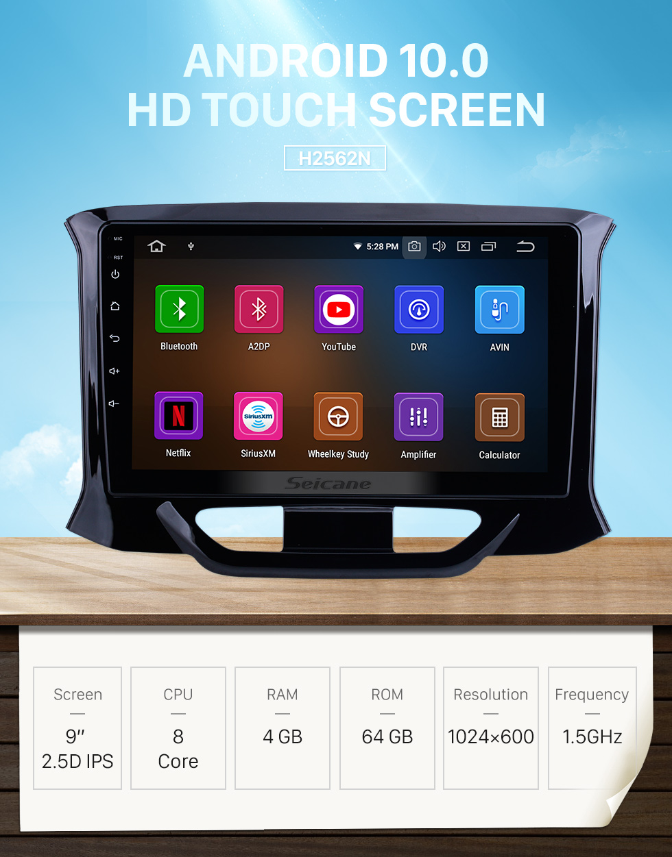 Seicane OEM Android 10.0 для 2015 2016-2019 Lada Xray Radio 9-дюймовый сенсорный экран HD с Bluetooth GPS навигационная система Поддержка Carplay DSP Seicane OEM Android 10.0 для 2015 2016-2019 Lada Xray Radio 9-дюймовый сенсорный экран HD с Bluetooth GPS навигационная система Поддержка Carplay DSP