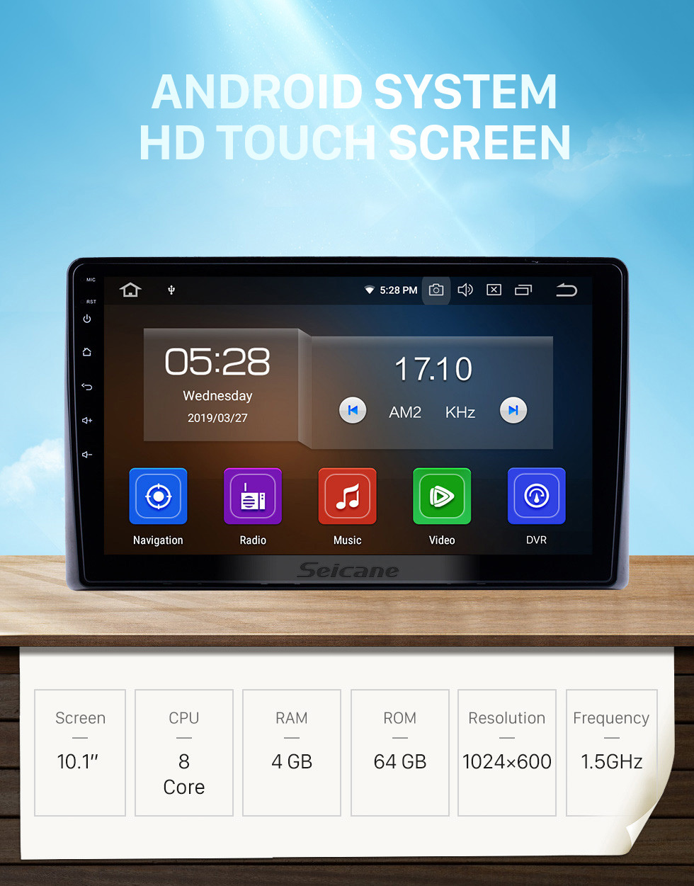 Seicane HD Touchscreen 10.1 inch for 2019 Toyota Previa Radio Android 10.0 GPS Navigation System Bluetooth Carplay support DSP DVR Seicane HD Touchscreen 10.1 inch for 2019 Toyota Previa Radio Android 10.0 GPS Navigation System Bluetooth Carplay support DSP DVR