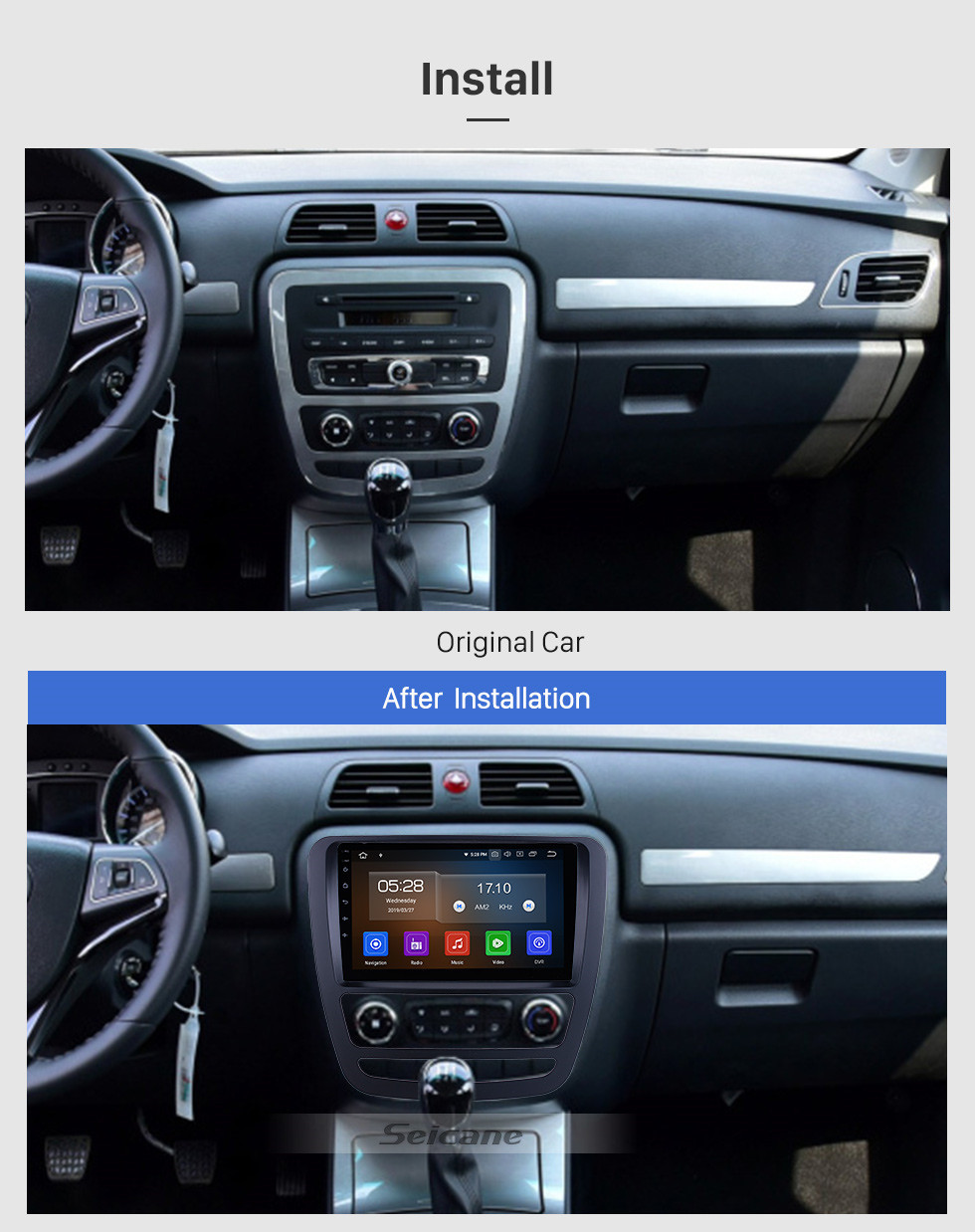 Seicane Android 10.0 для 2018 JAC Shuailing T6 / T8 Radio 9-дюймовый GPS-навигатор Bluetooth AUX HD с сенсорным экраном Поддержка Carplay DSP Seicane Android 10.0 для 2018 JAC Shuailing T6 / T8 Radio 9-дюймовый GPS-навигатор Bluetooth AUX HD с сенсорным экраном Поддержка Carplay DSP