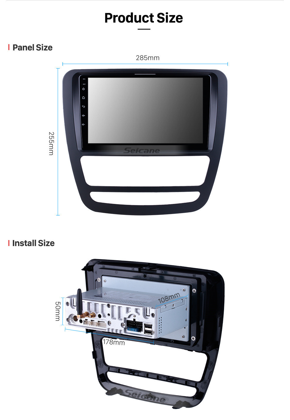 Seicane Android 10.0 для 2018 JAC Shuailing T6 / T8 Radio 9-дюймовый GPS-навигатор Bluetooth AUX HD с сенсорным экраном Поддержка Carplay DSP Seicane Android 10.0 для 2018 JAC Shuailing T6 / T8 Radio 9-дюймовый GPS-навигатор Bluetooth AUX HD с сенсорным экраном Поддержка Carplay DSP