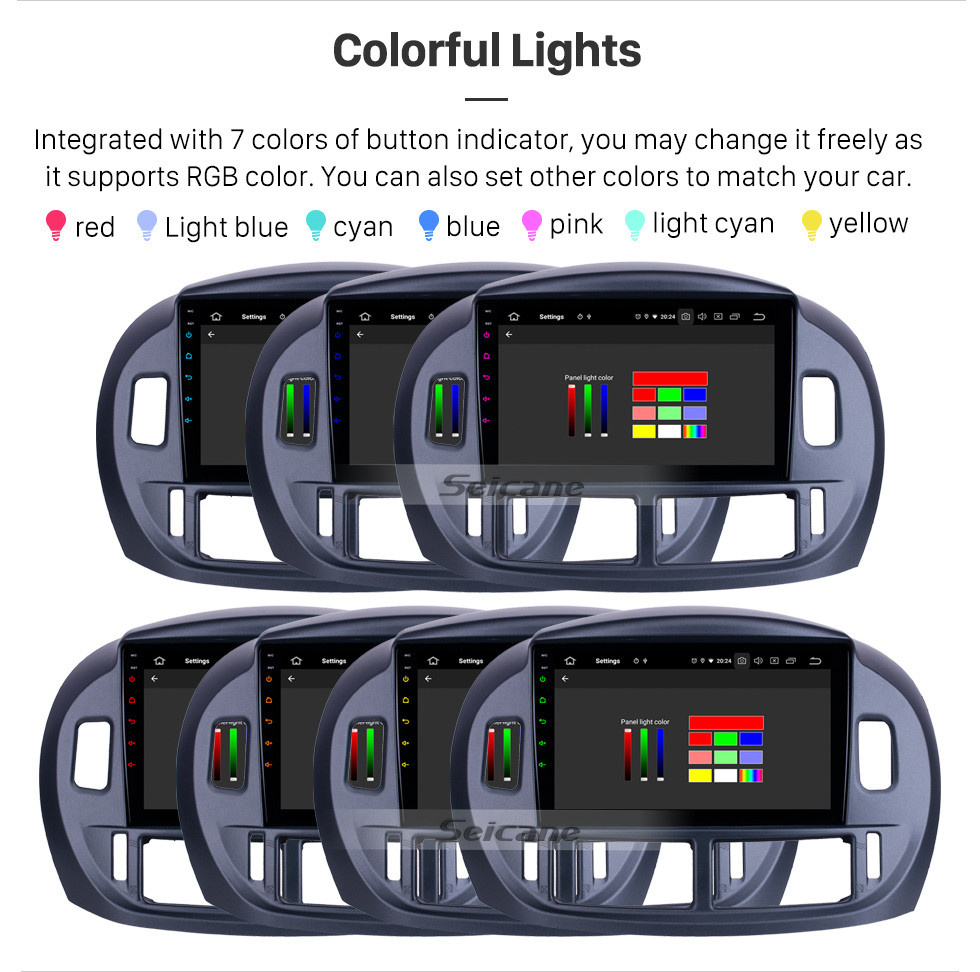 Seicane HD Touchscreen 9 inch for 2004 Toyota Previa Radio Android 10.0 GPS Navigation System Bluetooth WIFI Carplay support DSP OBD2 Seicane HD Touchscreen 9 inch for 2004 Toyota Previa Radio Android 10.0 GPS Navigation System Bluetooth WIFI Carplay support DSP OBD2