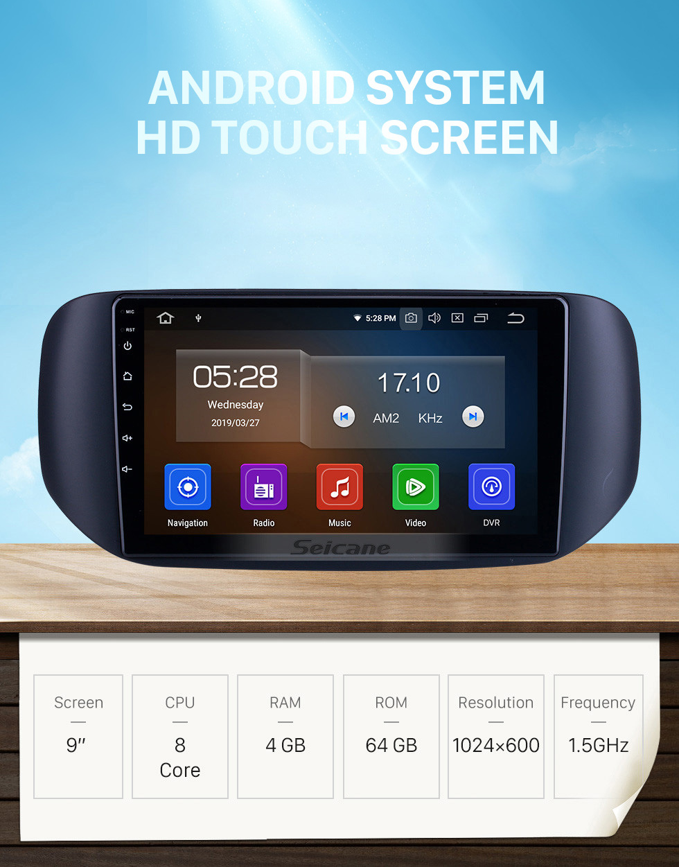 Seicane OEM 9 Zoll Android 10.0 für 2018 Tata Hexa RHD-Radio mit Bluetooth HD Touchscreen GPS-Navigationssystem Carplay-Unterstützung DSP TPMS Seicane OEM 9 Zoll Android 10.0 für 2018 Tata Hexa RHD-Radio mit Bluetooth HD Touchscreen GPS-Navigationssystem Carplay-Unterstützung DSP TPMS