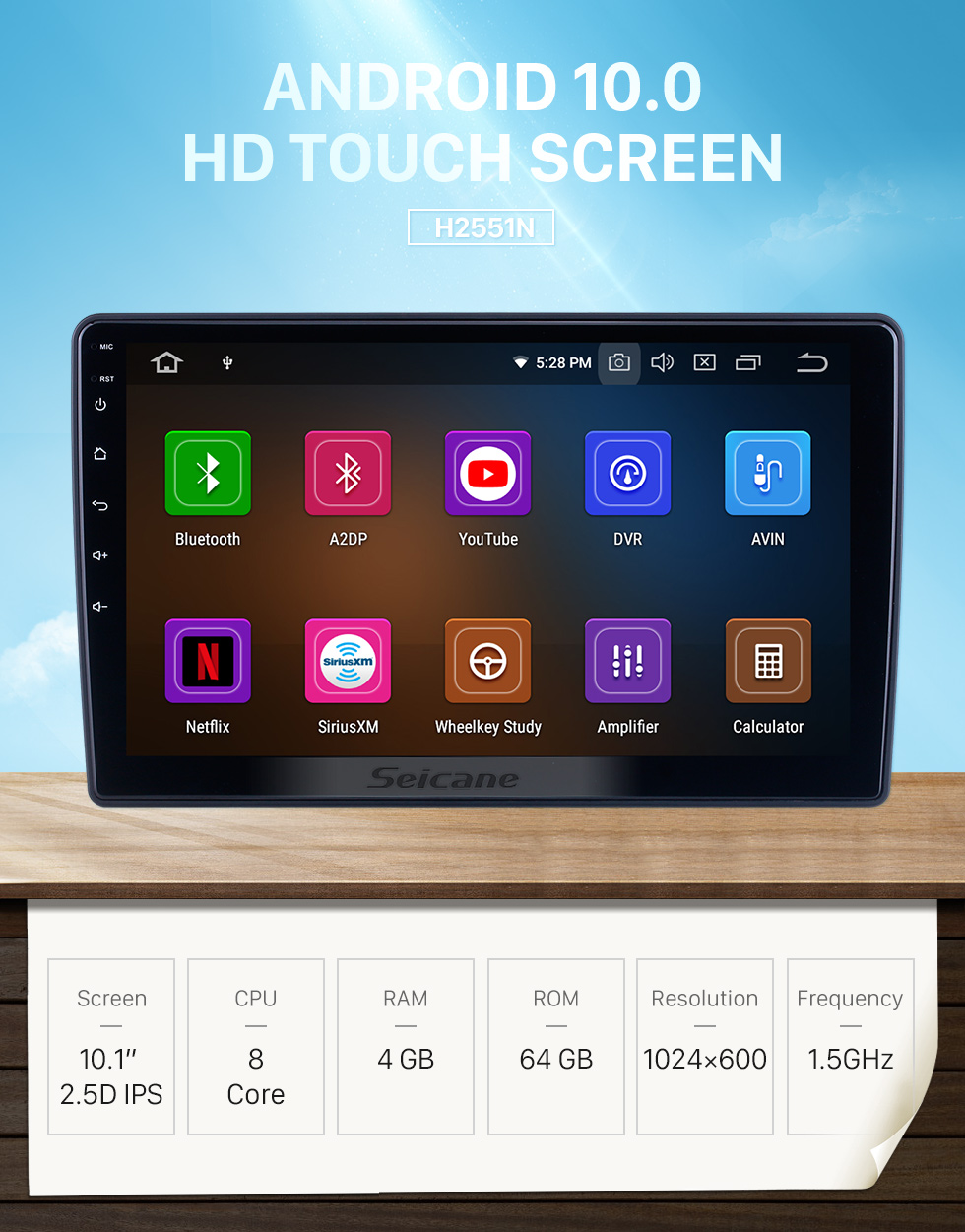 Seicane 10.1 pulgadas Android 10.0 para 2012 Honda Brio Radio Sistema de navegación GPS con pantalla táctil HD Bluetooth Carplay compatible con OBD2 Seicane 10.1 pulgadas Android 10.0 para 2012 Honda Brio Radio Sistema de navegación GPS con pantalla táctil HD Bluetooth Carplay compatible con OBD2