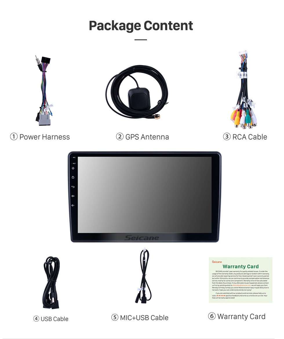 Seicane 10.1 pulgadas Android 10.0 para 2012 Honda Brio Radio Sistema de navegación GPS con pantalla táctil HD Bluetooth Carplay compatible con OBD2 Seicane 10.1 pulgadas Android 10.0 para 2012 Honda Brio Radio Sistema de navegación GPS con pantalla táctil HD Bluetooth Carplay compatible con OBD2