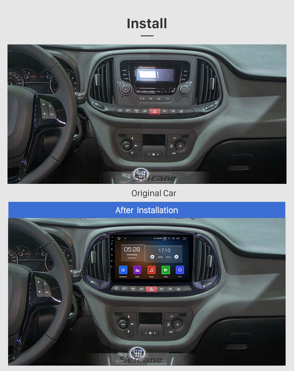 Seicane HD Touchscreen 9 inch for 2015 2016 2017 2018 2019 Fiat Doblo Radio Android 10.0 GPS Navigation System Bluetooth WIFI Carplay support DSP Seicane HD Touchscreen 9 inch for 2015 2016 2017 2018 2019 Fiat Doblo Radio Android 10.0 GPS Navigation System Bluetooth WIFI Carplay support DSP