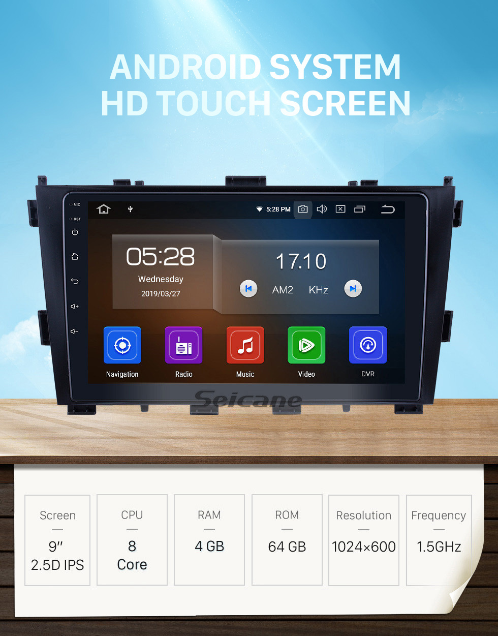 Seicane Android 10.0 For 2014 Baic Huansu Radio 9 inch GPS Navigation System Bluetooth HD Touchscreen Carplay support Rear camera Seicane Android 10.0 For 2014 Baic Huansu Radio 9 inch GPS Navigation System Bluetooth HD Touchscreen Carplay support Rear camera