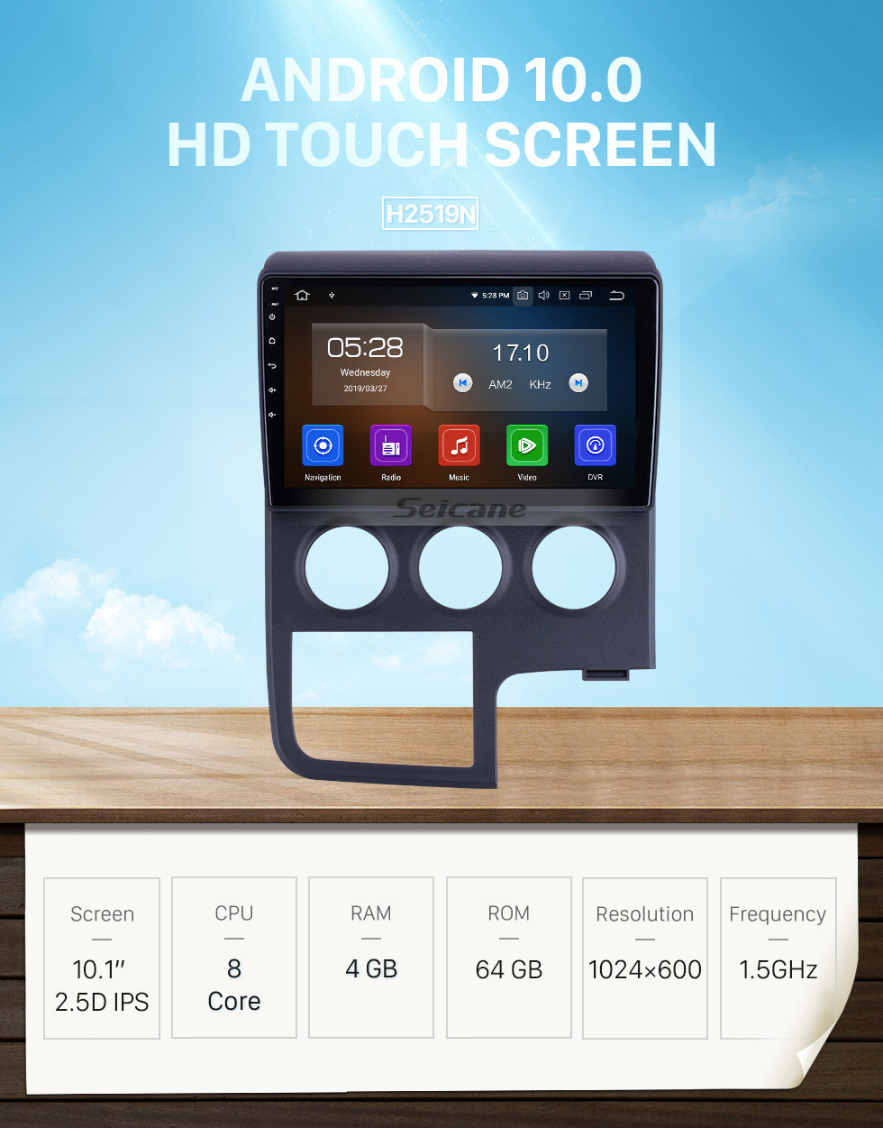 Seicane HD Touchscreen for 2019 Toyota Hiace RHD Radio Android 10.0 10.1 inch GPS Navigation System Bluetooth Carplay support DAB+ Seicane HD Touchscreen for 2019 Toyota Hiace RHD Radio Android 10.0 10.1 inch GPS Navigation System Bluetooth Carplay support DAB+