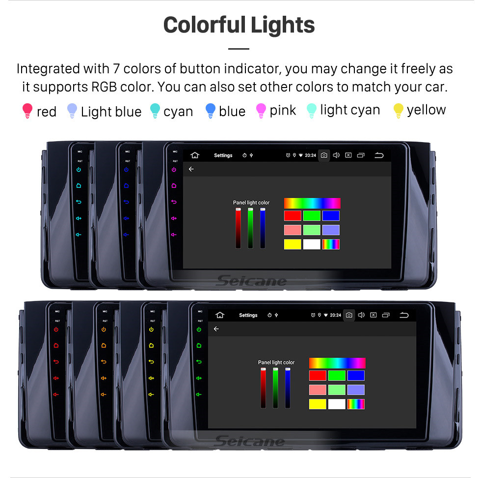 Seicane Android 10.0 For 2016 Hyundai H350 Radio 9 inch GPS Navigation System Bluetooth AUX WIFI HD Touchscreen Carplay support TPMS SWC Seicane Android 10.0 For 2016 Hyundai H350 Radio 9 inch GPS Navigation System Bluetooth AUX WIFI HD Touchscreen Carplay support TPMS SWC