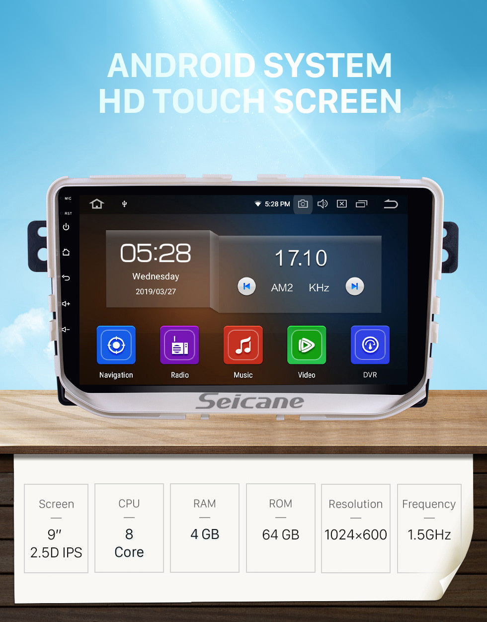 Seicane Pour 2017 Great Wall Haval H2 (étiquette rouge) Radio 9 pouces Android 10.0 HD écran tactile Bluetooth avec système de navigation GPS Support Carplay 1080P vidéo Seicane Pour 2017 Great Wall Haval H2 (étiquette rouge) Radio 9 pouces Android 10.0 HD écran tactile Bluetooth avec système de navigation GPS Support Carplay 1080P vidéo
