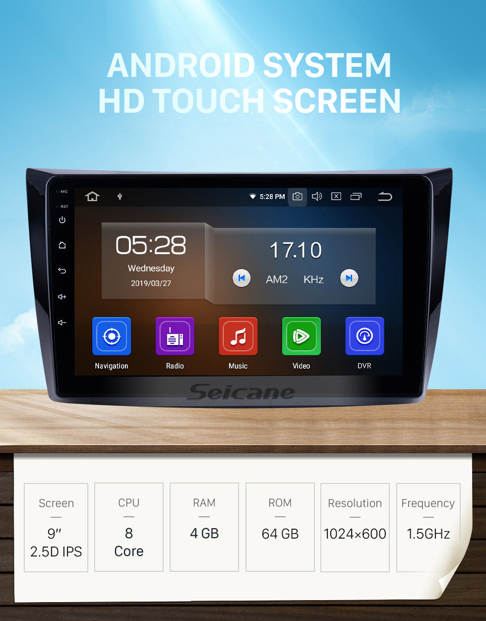 Seicane Pour 2011 Changan Alsvin V3 Radio 9 pouces Android 10.0 HD Écran tactile Bluetooth avec système de navigation GPS Support Carplay 1080P Vidéo Seicane Pour 2011 Changan Alsvin V3 Radio 9 pouces Android 10.0 HD Écran tactile Bluetooth avec système de navigation GPS Support Carplay 1080P Vidéo