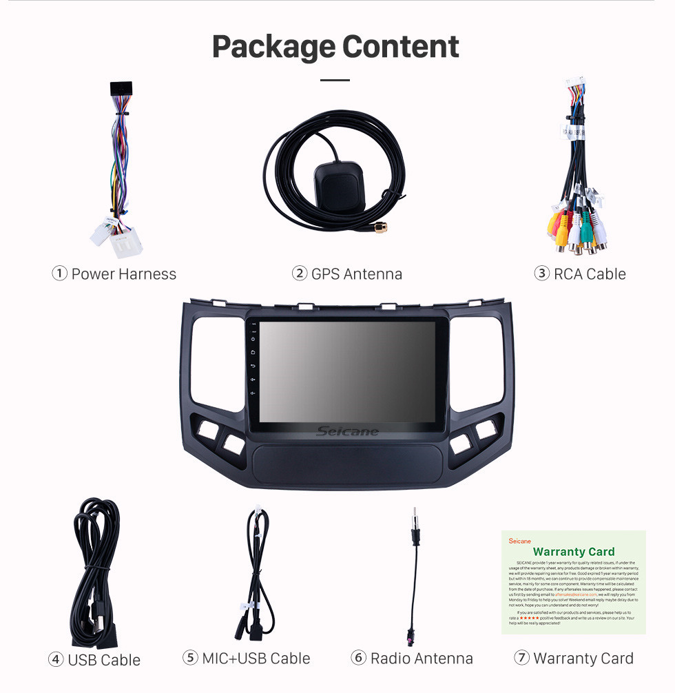Seicane HD Touchscreen for 2009 2010 Geely King Kong Radio Android 10.0 9 inch GPS Navigation System Bluetooth WIFI Carplay support DVR DAB+ Seicane HD Touchscreen for 2009 2010 Geely King Kong Radio Android 10.0 9 inch GPS Navigation System Bluetooth WIFI Carplay support DVR DAB+