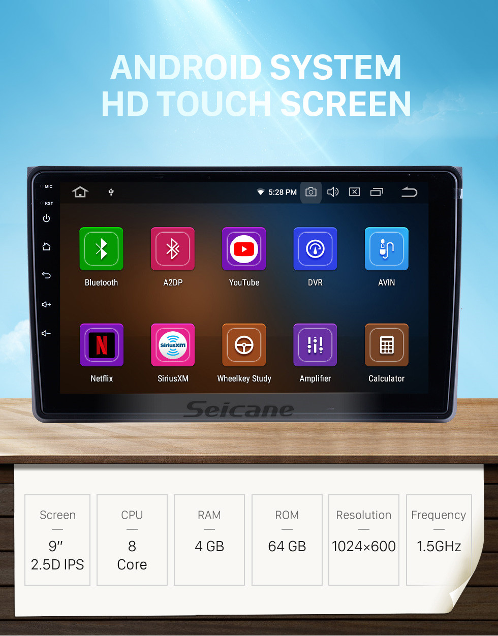 Seicane HD Touchscreen for 2002 2003 2004-2008 Audi A4 Radio Android 10.0 9 inch GPS Navigation Bluetooth WIFI Carplay support DVR DAB+ Seicane HD Touchscreen for 2002 2003 2004-2008 Audi A4 Radio Android 10.0 9 inch GPS Navigation Bluetooth WIFI Carplay support DVR DAB+