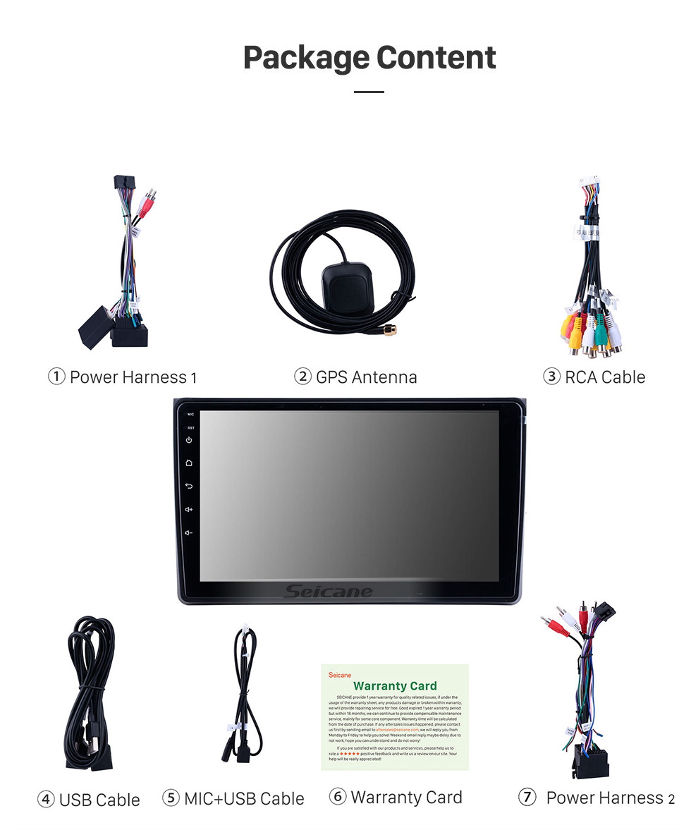 Seicane HD Touchscreen for 2002 2003 2004-2008 Audi A4 Radio Android 10.0 9 inch GPS Navigation Bluetooth WIFI Carplay support DVR DAB+ Seicane HD Touchscreen for 2002 2003 2004-2008 Audi A4 Radio Android 10.0 9 inch GPS Navigation Bluetooth WIFI Carplay support DVR DAB+