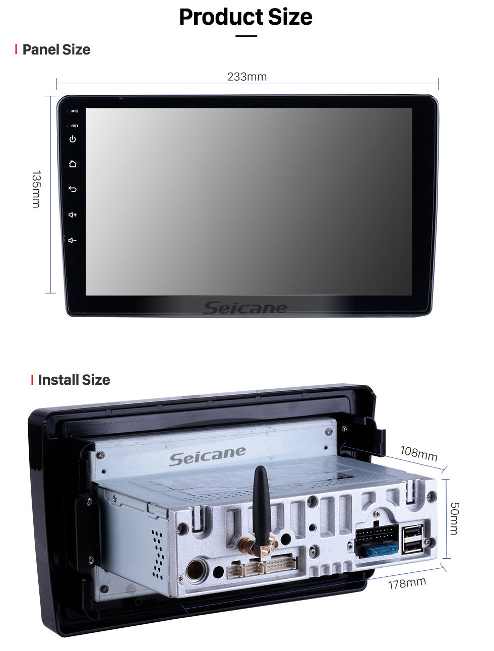 Seicane OEM 9 inch for 2019-2020 Mitsubishi Triton Radio Android 10.0 Bluetooth HD Touchscreen GPS Navigation Carplay support TPMS Seicane OEM 9 inch for 2019-2020 Mitsubishi Triton Radio Android 10.0 Bluetooth HD Touchscreen GPS Navigation Carplay support TPMS