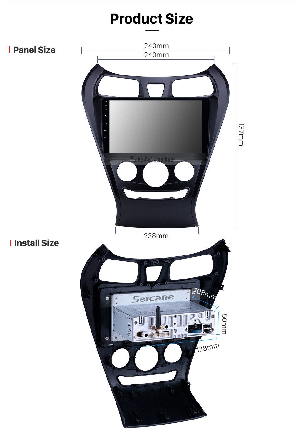 Seicane Android 10.0 9 inch GPS Navigation Radio for 2012 Hyundai EON with HD Touchscreen Carplay Bluetooth support Digital TV Seicane Android 10.0 9 inch GPS Navigation Radio for 2012 Hyundai EON with HD Touchscreen Carplay Bluetooth support Digital TV