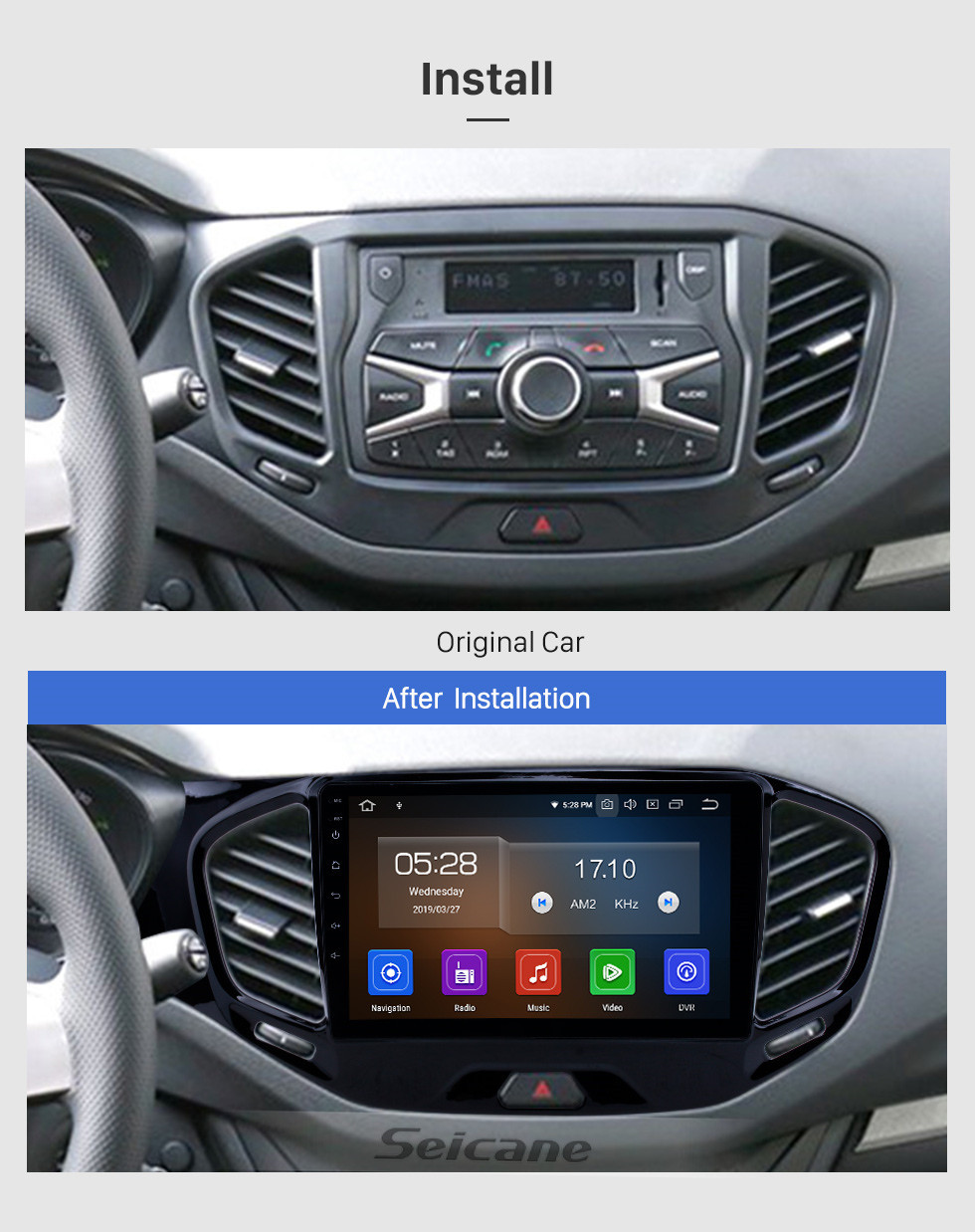 Seicane Android 10.0 9-дюймовый GPS-навигатор для 2015-2019 Lada Vesta Cross Sport с сенсорным экраном HD Carplay Поддержка Bluetooth Цифровое ТВ Seicane Android 10.0 9-дюймовый GPS-навигатор для 2015-2019 Lada Vesta Cross Sport с сенсорным экраном HD Carplay Поддержка Bluetooth Цифровое ТВ