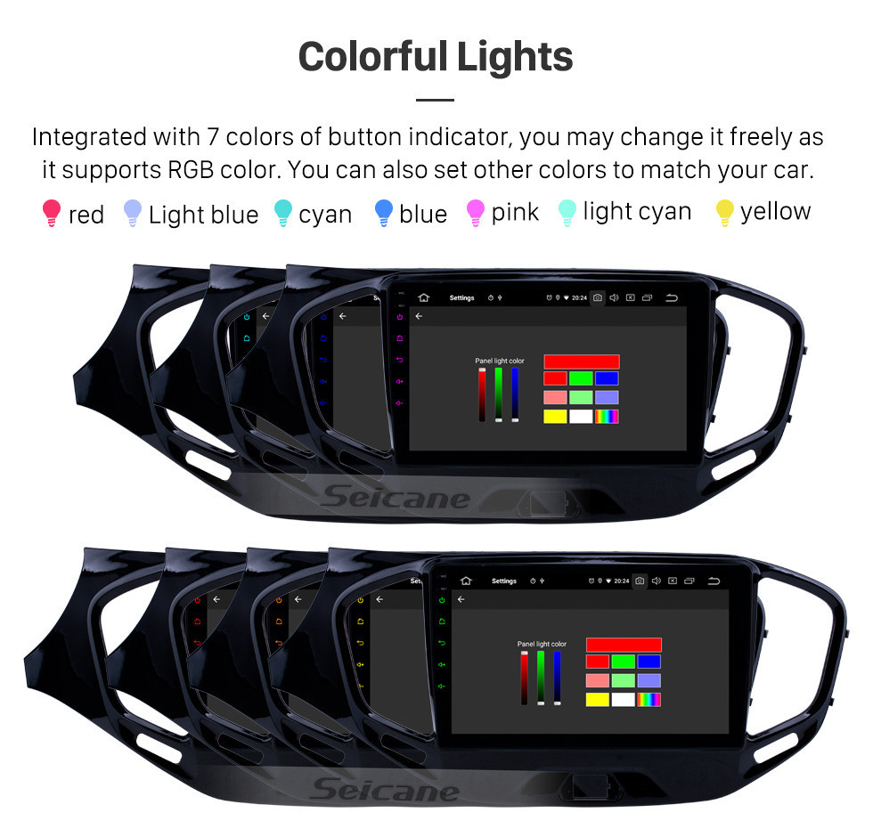 Seicane Android 10.0 9-дюймовый GPS-навигатор для 2015-2019 Lada Vesta Cross Sport с сенсорным экраном HD Carplay Поддержка Bluetooth Цифровое ТВ Seicane Android 10.0 9-дюймовый GPS-навигатор для 2015-2019 Lada Vesta Cross Sport с сенсорным экраном HD Carplay Поддержка Bluetooth Цифровое ТВ