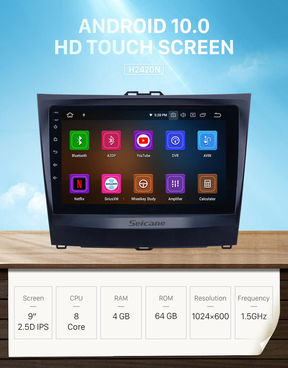 Seicane OEM 9 polegada Android 10.0 para 2014-2015 BYD L3 Bluetooth HD Touchscreen Navegação GPS Rádio Carplay suporte 1080 P TPMS Seicane OEM 9 polegada Android 10.0 para 2014-2015 BYD L3 Bluetooth HD Touchscreen Navegação GPS Rádio Carplay suporte 1080 P TPMS